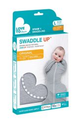 Love To Dream Swaddle Up Original Grey 1.0 - Pink