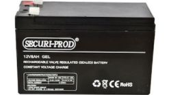 SECURI-PROD Sealed Lead Acid Sla Battery 12V 8.0AH High Rate Agm
