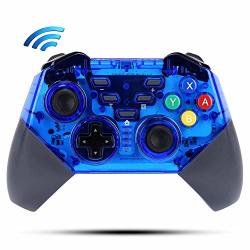 Maegoo Wireless Pro Controller For Nintendo Switch Remote Wireless Nintendo Switch Controller Gamepad Joysticks Built-in Dual Motor Support Vibration Gyro-axis And Turbo Function Sky Blue