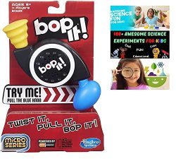 Hasbro Gaming Bop It Micro Series Game + E-book Awesome Science Experiments For Kids