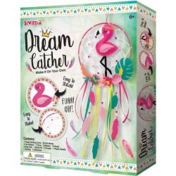 Flamingo Dream Catcher Sewing Embroidery Diy Craft Kit Art