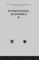 International Economics, II