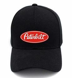 Classic Peterbilt Truck Logo Baseball Cap Sports Cap Outdoors Cap Black