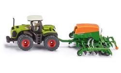 Claas Xerion And Amazone Cayenna 6001 Seeder 1:87
