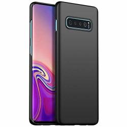 Exteren Ultra-thin Luxury Hard PC Protective Case Cover For Samsung Galaxy S10 6.0INCH Black