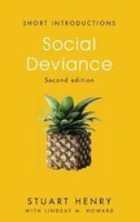 Social Deviance Hardcover 2ND Edition