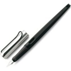 Joy Fountain Pen - 1.9 Nib With T10 Blue Cartridge Black
