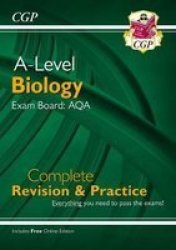 New A-level Biology For 2018: Aqa Year 1 & 2 Complete Revision & Practice With Online Edition Paperback