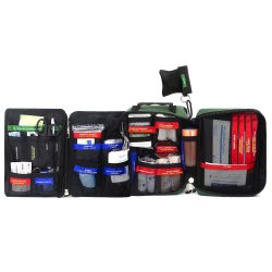 First Aid Kit Bag 255-PIECE Lightweight Emergency Medical Rescue Outdoors Car Luggage School Hiking