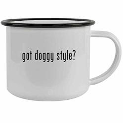 Got Doggy Style? - 12OZ Stainless Steel Camping Mug Black