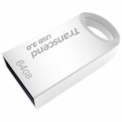 Transcend Jetflash 710 64GB USB 3.0 Flash Drive - Silver