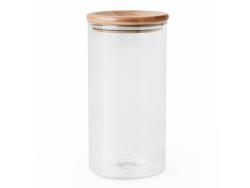 Glass Canister With Bamboo Lid 1300ML