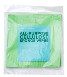 Faithful To Nature Cellulose Sponge Wipes