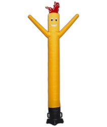 Lookourway Tube Man Inflatable Air Dancer Yellow 10-FEET