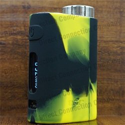 Silicone Case For Eleaf Istick Pico 75W Tc Skin Sleeve Cover Wrap Yellow black