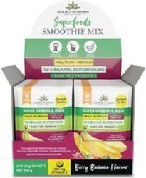 Nature& 39 S Nutrition Superfoods Smoothie Mix Citrus Berry 25G Pack Of 20