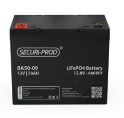 SECURI-PROD Securiprod 12V 50AH LIFEPO4 Lithium Battery