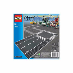 LEGO CITY Straight & Crossroad