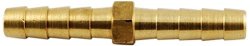 Mettleair 129-4 1 4" Id Hose Barb Mender splicer joiner union Fitting Brass Tubing Hose Adapter coupler Pack Of 10