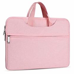 11.6 Inch Laptop Bag Case For Women Chromebook Briefcase For Lenovo Chromebook C330 FLEX 6 THINKPAD Yoga 11E Asus Chromebook 12.5 VIVOBOOK 11.6 Macbook Air 11.6 12 Inch Surface Pro 7 6 Pink