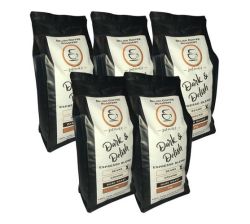 Dark & Delish Espresso Blend Coffee Buy Bulk - 5 X 1KG Beans