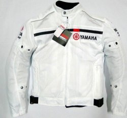 Limited Mens Yamaha Jacket - White Or Black
