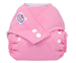 Hot New Baby Pink Washable Cloth Diaper Nappy Cover Without Insert
