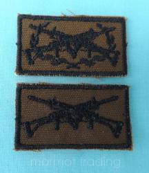 Swatf Sharpshooter And Marksman Badges Nutria Patches -- Original Worldwide Shipping