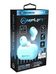 Amplify Zodiac Series Tws Earphones With Charging Case - Blue