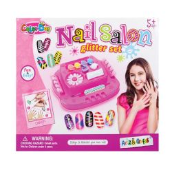 Nail Salon Play Set - Arts & Crafts - Glitter Set - 3 Pack