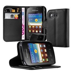 Cadorabo - Book Style Wallet Design For Samsung Galaxy Pocket Neo S5310 With 2 Card Slots And Stand Function - Etui Case Cover Protection