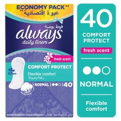 Always Everyday Scented Pantyliners Normal 40 Pantyliners