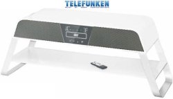 Telefunken Complete Entertainment Stand Simplicity Model White Vessb-2020btw