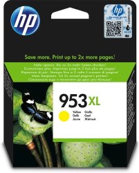 Original HP 953XL High Yield Yellow Original Ink Cartridge - Officejet Pro 8710 8720 8725 8730 8740