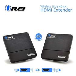 Orei Wireless Pro Utrahd HDMI Extender Transmitter & Receiver Dongle - Up To 4K @ 30HZ - Upto 30 Feet - Perfect For Streaming