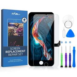 Flylinktech For Iphone 7 Plus Screen Replacement Lcd Display Digitizer Touch Screen For Iphone 7 Plus Screen Assembly With Full Repair Tools 5.5 Inch Black