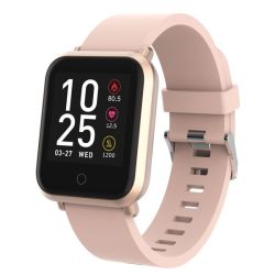 Tech Serene Series Fitness Watch With Heart Rate Monitor - Gold