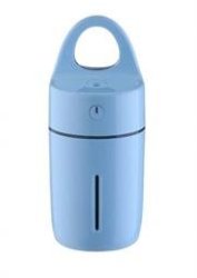 Casey Magic Cup Shaped Multifunctional Portable 175ML USB Humidifier Air Purifier Mist Maker With LED Light For Home Office And Car-blue Retail Box No