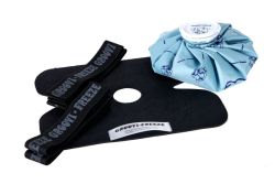 Groovi Freeze Re-useable Ice Bag Ice Pack And Support Brace