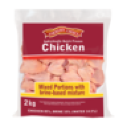 Individually Quick Frozen Mixed Chicken Portions 2KG