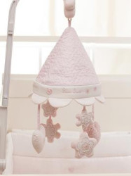 Silver Cross Luxury Cot Mobile - Vintage Pink