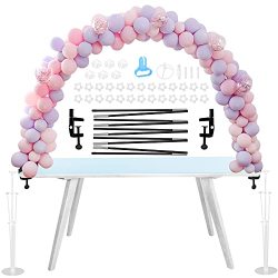 Balloon Arch Stand Kit for Different Table Sizes for Birthday Baby Shower  Graduation Wedding Christmas Party Supplies Decoration