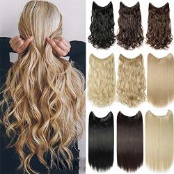 Hair extensions no 2024 clip with band