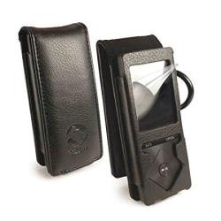 Tuff-luv Faux Leather Case Cover For Sony NWZ-A15 Walkman - Black