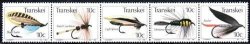 Transkei - 1982 Fishing Flies 3RD Series Set Mnh Sacc 99-103