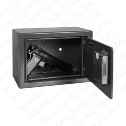 Xpanda Online Burglar Resistant Safe: No. 1 - Charcoal 275x200x150mm