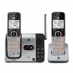 At&t CL82214 Dect 6.0 Cordless Phone With 2 Handsets Plus Answering System With Caller Id call Waiting