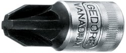 GEDORE Iks 20 Pzd 0 S driver Bit Socket = 6187129