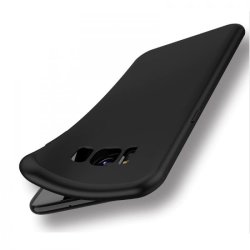 iToys Soft Silicone Gel Case Cover for Samsung Galaxy S9 in Black