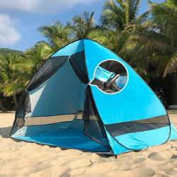Pop-up Beach And Camping Tent With Mesh Cover